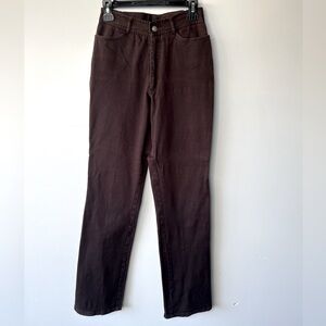 Express Vintage Brown Trousers, 7/8